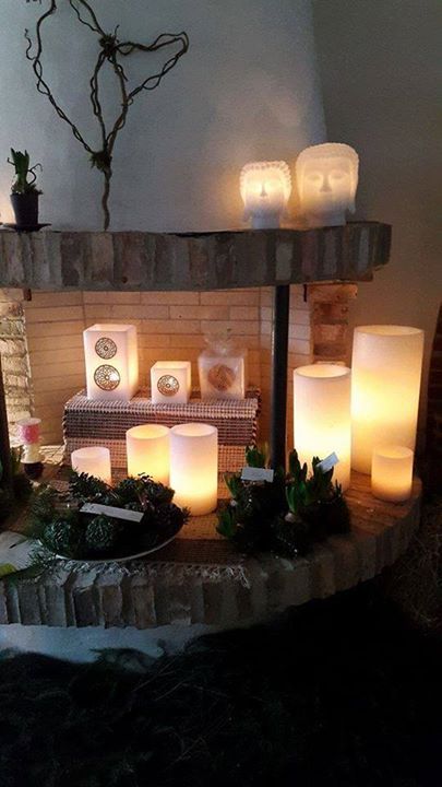 velas en chimeneas- Velas de la Ballena 
